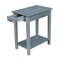 International Concepts Rectangle Narrow End Table, 22 W, 14 L, 25 in H, Wood, Heather Grey-Antique Washed OT105-2214 - alternate 2